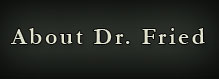About Dr. Scott Fried - My Father's Secret